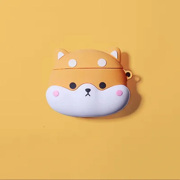 3D Shiba Inu AirPods PRO Case