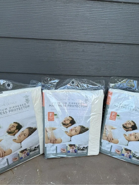 Mattress Protector - Bed Bug Waterproof Mattress Cover 3 packages All full size