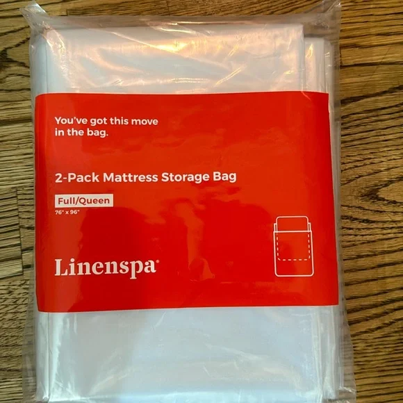 NWT Linenspa 2 pack mattress storage bag.