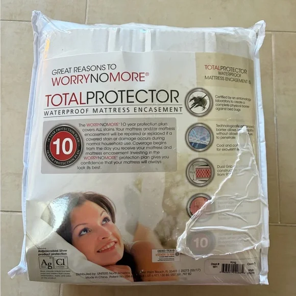 New TotalProtector Waterproof Mattress Encasement