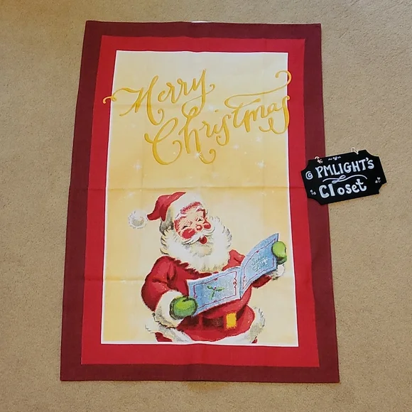 Williams Sonoma Santa Claus Towel 