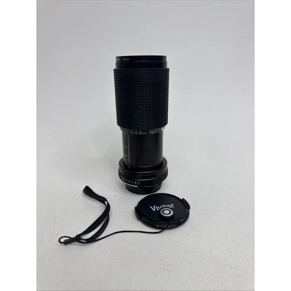 VTG Vivitar 52MM Macro Focusing Zoom Lens 70-210MM 1:4.5 With Lens Covers