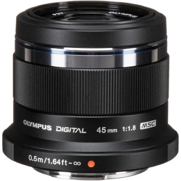 Olympus 45mm f/1.8 Black Lens