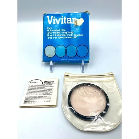 NEW Vivitar Skylight (1A) 62mm Lens Filter Made in Japan - NEW Old Stock.
