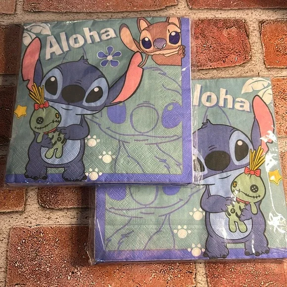 Lilo & Stitch - Stitch Party Napkins 2 Packs (20 ct pks)