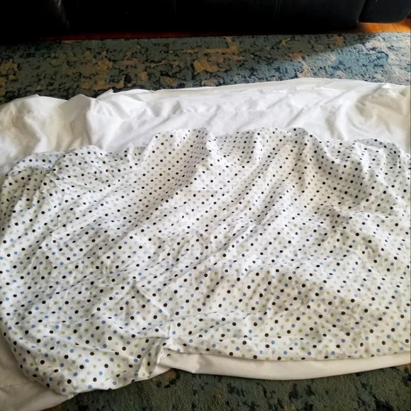 Crib sheet and mattress encasement