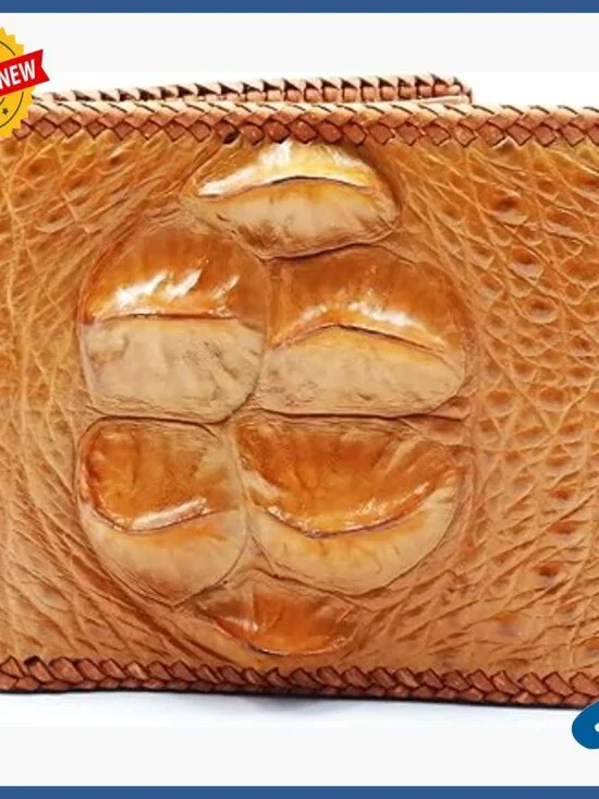 Slim Bi-fold Genuine Leather Wallet with 14 Pockets for Men