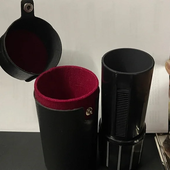 Camera lens- in Black/Red velvet Case - 4”-6” zoom lens. F3.5.made in Japan