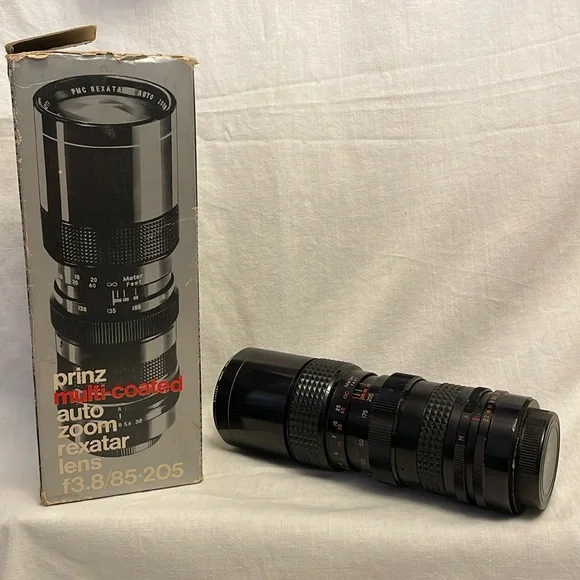 Vintage Prinz Rexatar Camera Lens