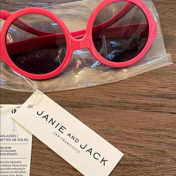Janie and Jack Sunglasses children Size 4 years and up NWT