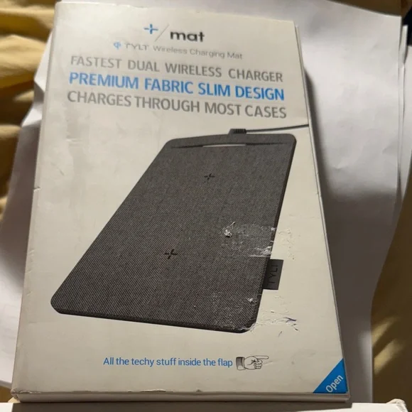 Wireless Charging Mat - Black