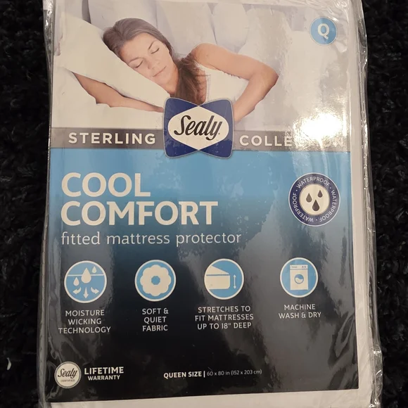 Sealy Sterling Collection Mattress Protector - White