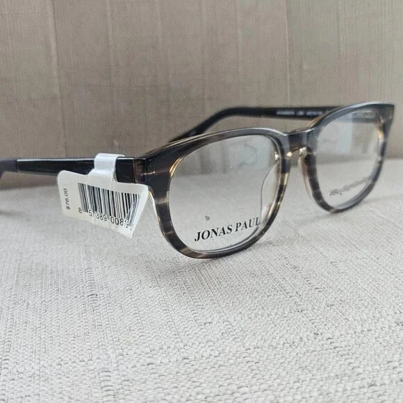 Jonas Paul Young Kid Eyeglasses Frame Striped Maple Ryan/Ruth Glass Eyewear $76