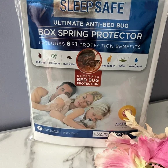 Sleep Safe Ultimate Anti-Bed Bug Box Spring 6 In Uno Protection 39x75