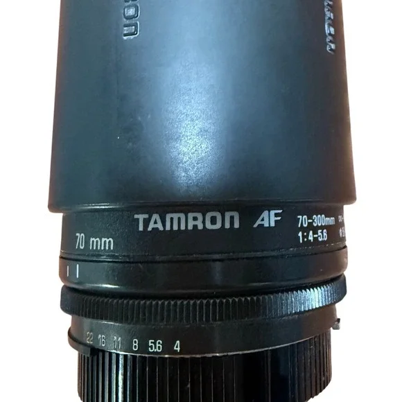 AF 70-300mm Black Camera Lens