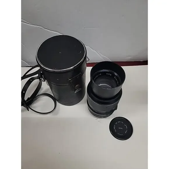 Vivitar 135mm f2.8 Auto MF Telephoto Portrait M42 Screw Mount Lens No. 378003178