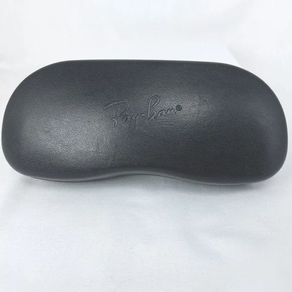 Ray-Ban Black Hard Side Aviator Clamshell Eyeglass Sunglass‎ 6.5