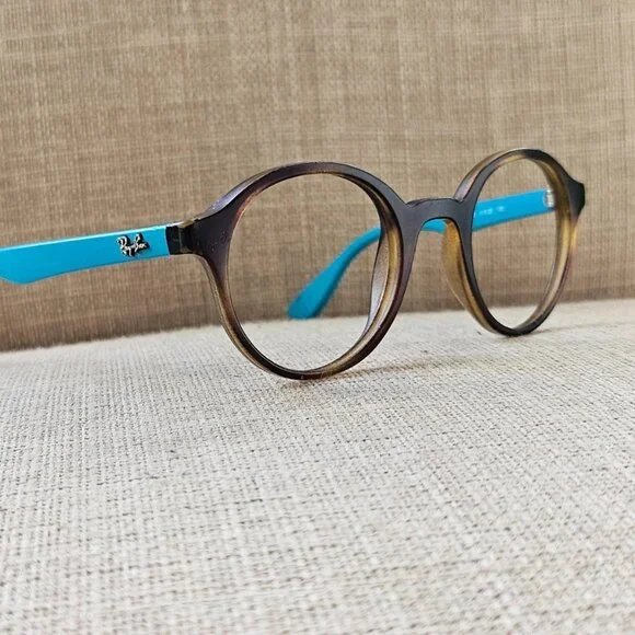 Ray-Ban Youth Kids Glasses Frame Brown/Blue Tone RB1561 41[]20 130 Eyeglasses
