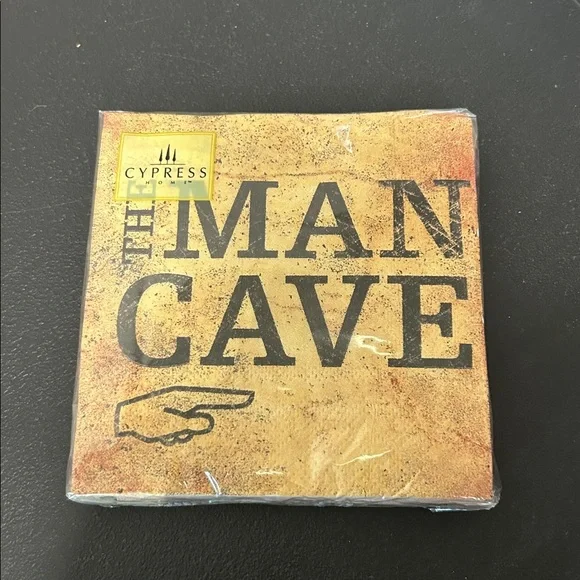 Paper cocktail, napkins. Man Cave. Set of 20 unopened.