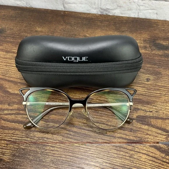 Vogue Adult Eyeglasses Frame 50-18-135 Tortoise Cat Eye 5138 W656