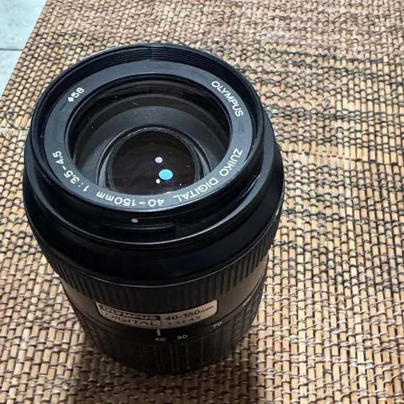 Olympus Black Digital Zoom Lens