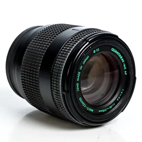 Quantaray-MX AF 1:4~5.6 70-210mm Multi-Coated Camera Lens Tested and Working