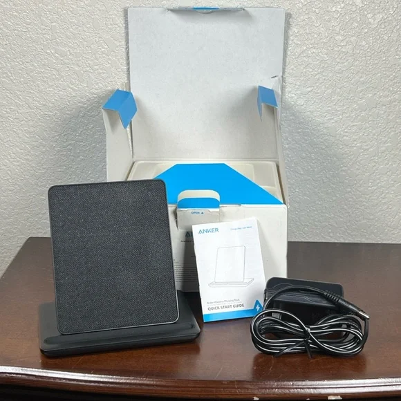 Anker Black Wireless Charging Stand for Kindle Paperwhite