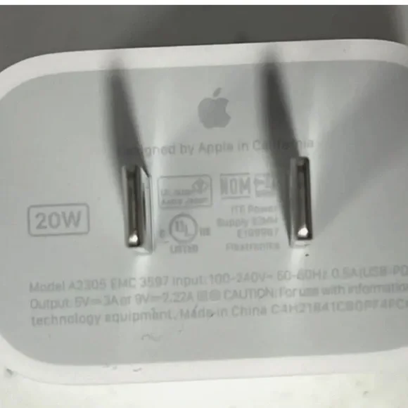 USB-C POWER ADAPTER FAST CHARGER ANDROID AND APPLE