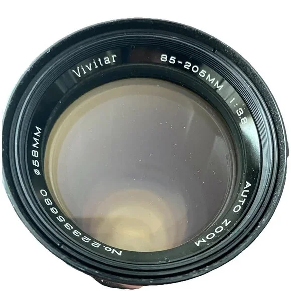 VIVITAR 85-205mm 1:3.8 Auto Zoom Camera Lens
