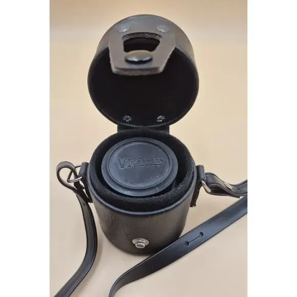Vintage Vivitar 28mm Wide Angle Lens w/Case Shoulder Strap