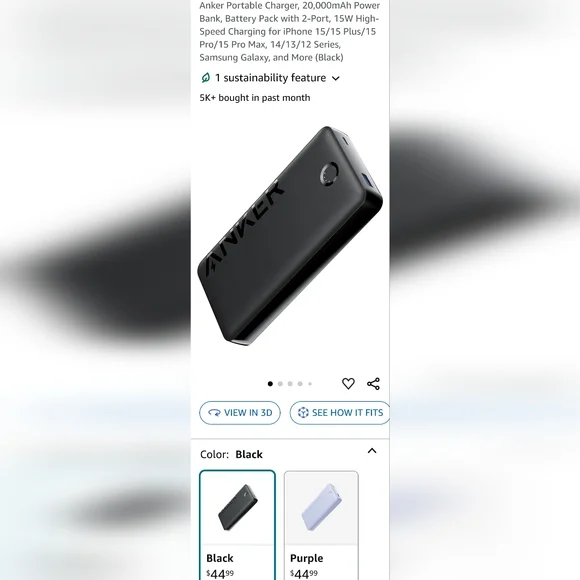 Portable battery