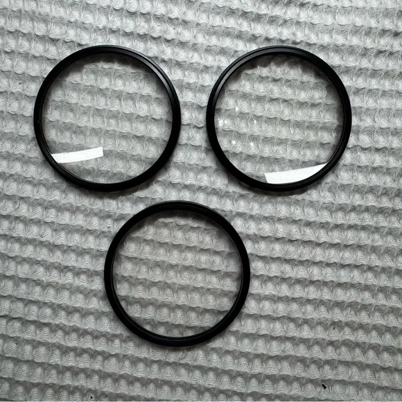 Promaster 55mm Close-Up Filter Lot +1 +2 +4 w Case + Empty 49mm UV Case