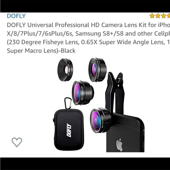 DOFLY Universal Phone HD Camera Lens Kit