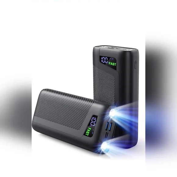 Portable Charger 32000 mAh - USB C Fast Charging Power Bank PD 4.0 & QC 4.0