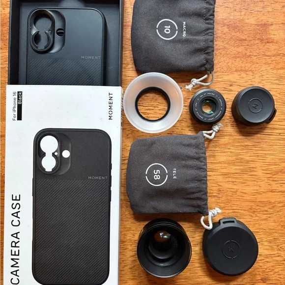 Moment Professional phone camera lens compatible magsafe iphone 16 case/mount