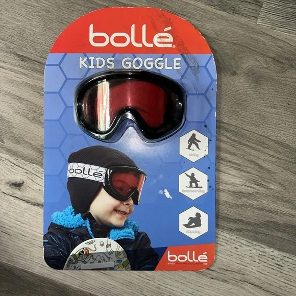 Bolle Kids Ski Snowboard Sledding Goggles Tinted Lens New