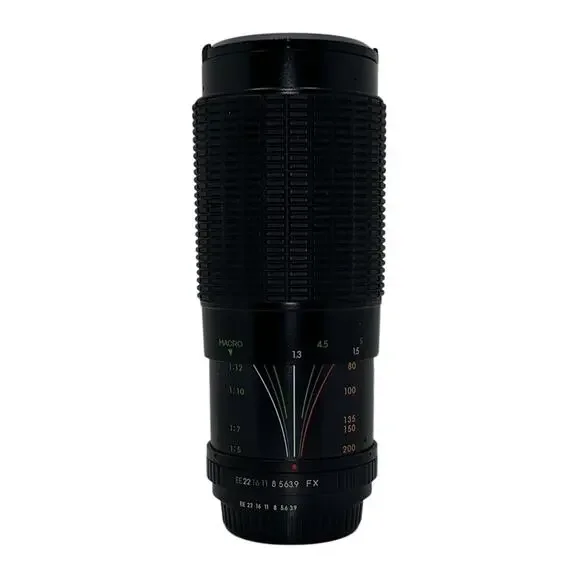 Kalimar 80-200mm f/3.9 Auto Zoom Lens – Canon FD Mount – Vintage SLR