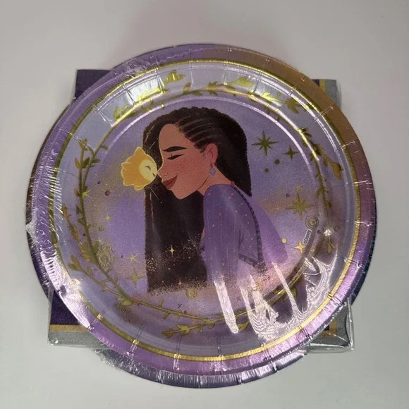 Disney Wish Party Supplies Plates Luncheon Napkins NEW 2 packs of each