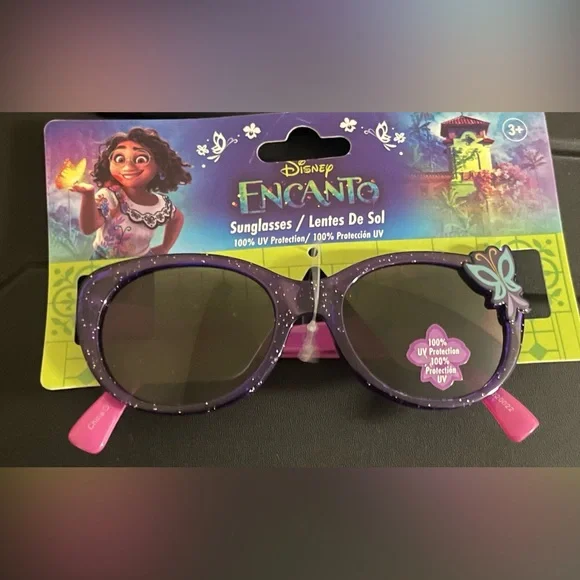 🔴 3/$12 Disney Encanto Glitter Purple and Pink‎ Sunglasses for Kids! NEW!