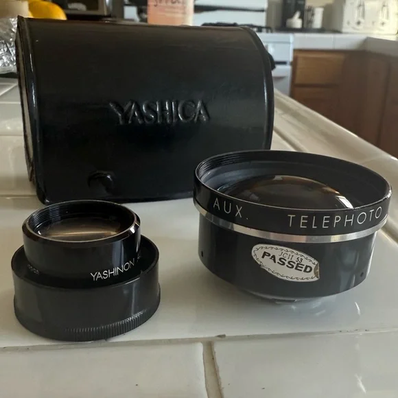 Yashica Black Lens Set with Case