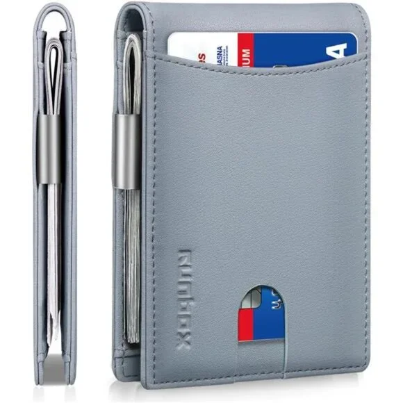 New Slim Novelty Wallets for Men RFID Blocking 11 Card Holder Minimalist