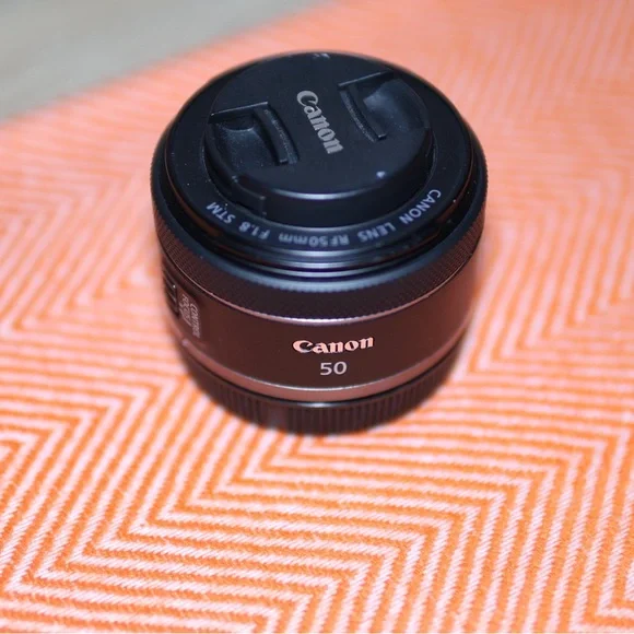 Canon 50mm Lens in Black