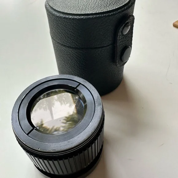 16 mm Bell and Howell Filmovara Projection Lens Attachment with hard case