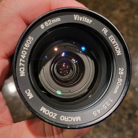 VIVITAR RL EDITION 28-80mm3.5-4.5 ZOOM LENS FITS NIKON Al