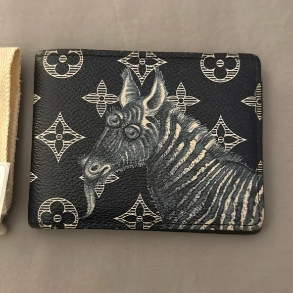Louis Vuitton x Chapman Borthers Zebra Compact Wallet