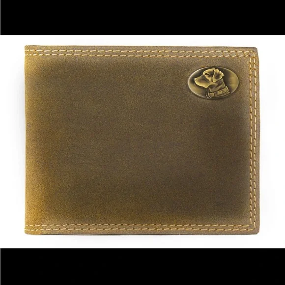 Zep-Pro Lab Vintage Tan Leather Bifold Wallet