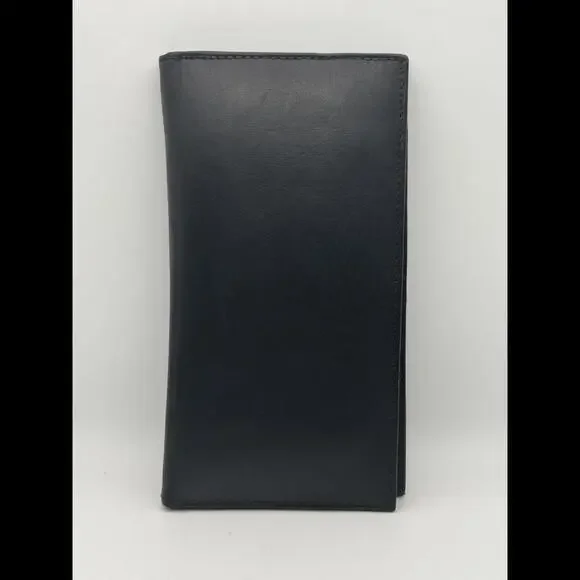 East West Hand Crafted Bi Fold Genuine Leather Glove Hide Cow Leather Wallet