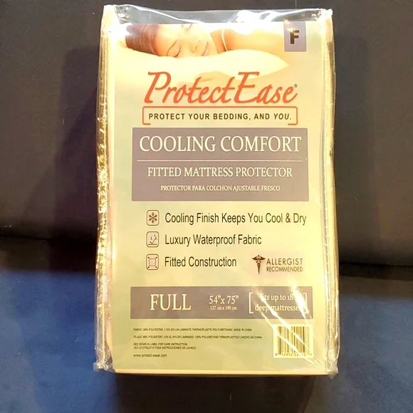 Full size, Waterproof Cooling Mattress Protector