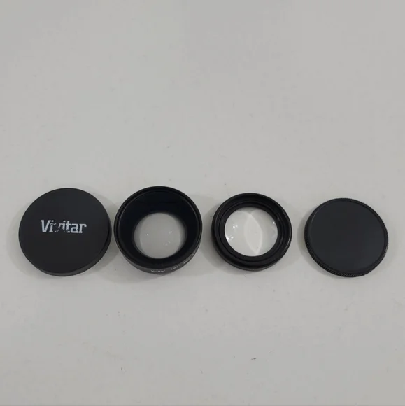 Vivitar HD4 MC AF High Definition 0.43X Wide Angle Converter with Macro Lens 52m
