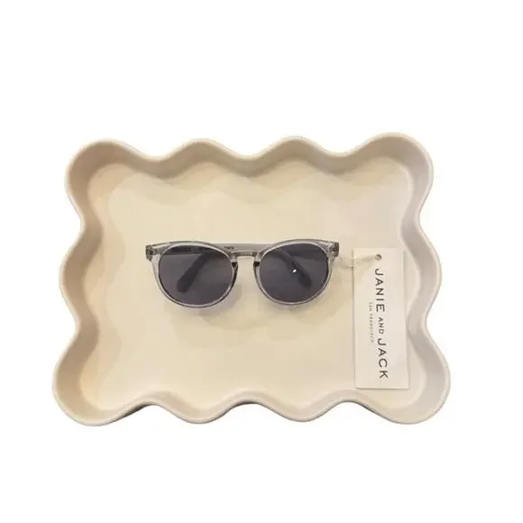 Janie And Jack Classic Clear Frame Tinted Sunglasses 0-2Y
